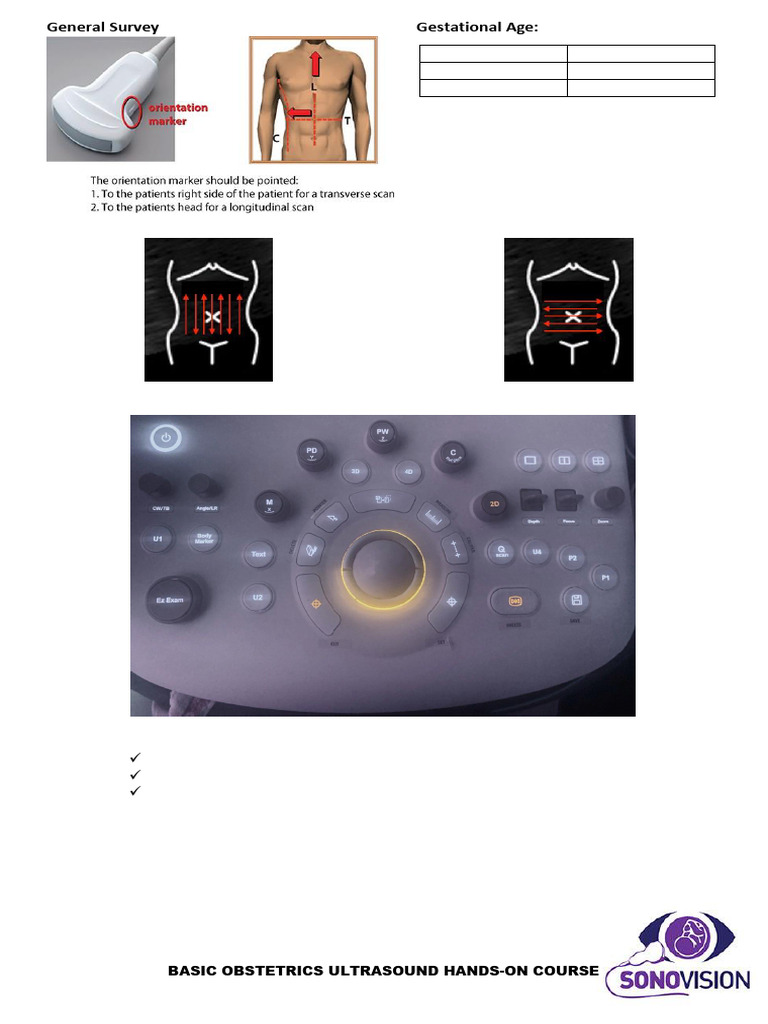 Obstetrics Ultrasound Training Course | PDF | Placenta | Pregnancy