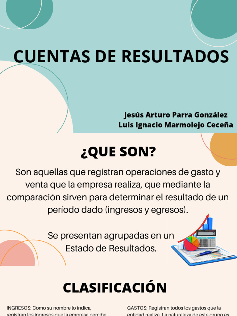 Cuentas de Resultados: Definición y Claves | PDF | Estado de resultados ...