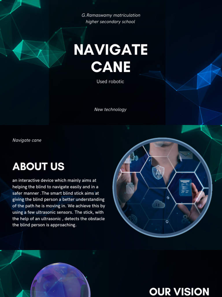Blue and Green Modern Artificial Intelligence Presentation PDF | PDF