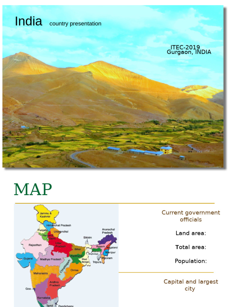 Country Presentation - Template ENGLISH | PDF