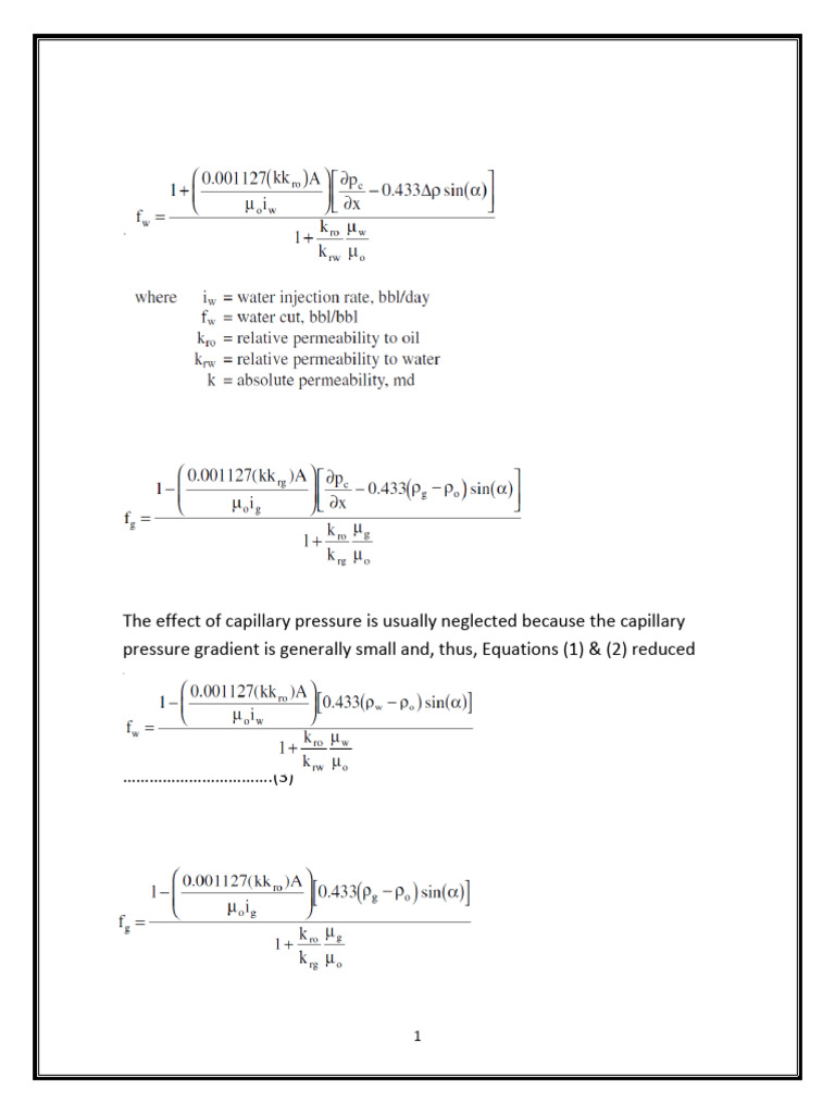 Viscosity Effects on Oil Displacement | PDF | Petroleum Reservoir ...