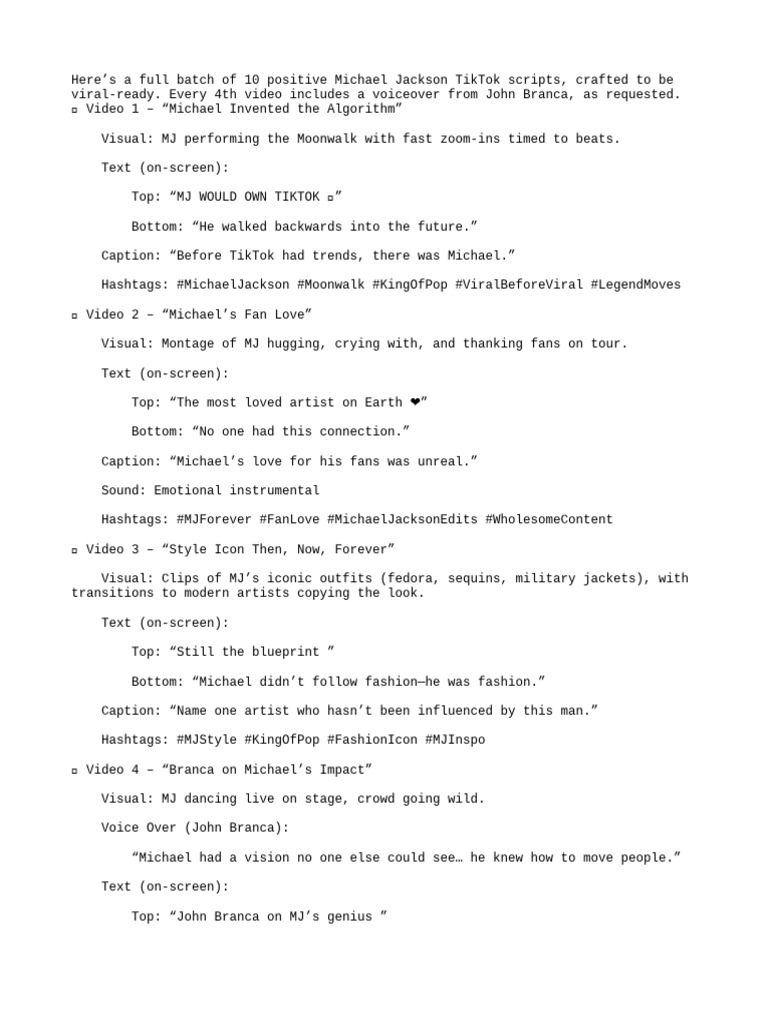 MJ | PDF | Michael Jackson