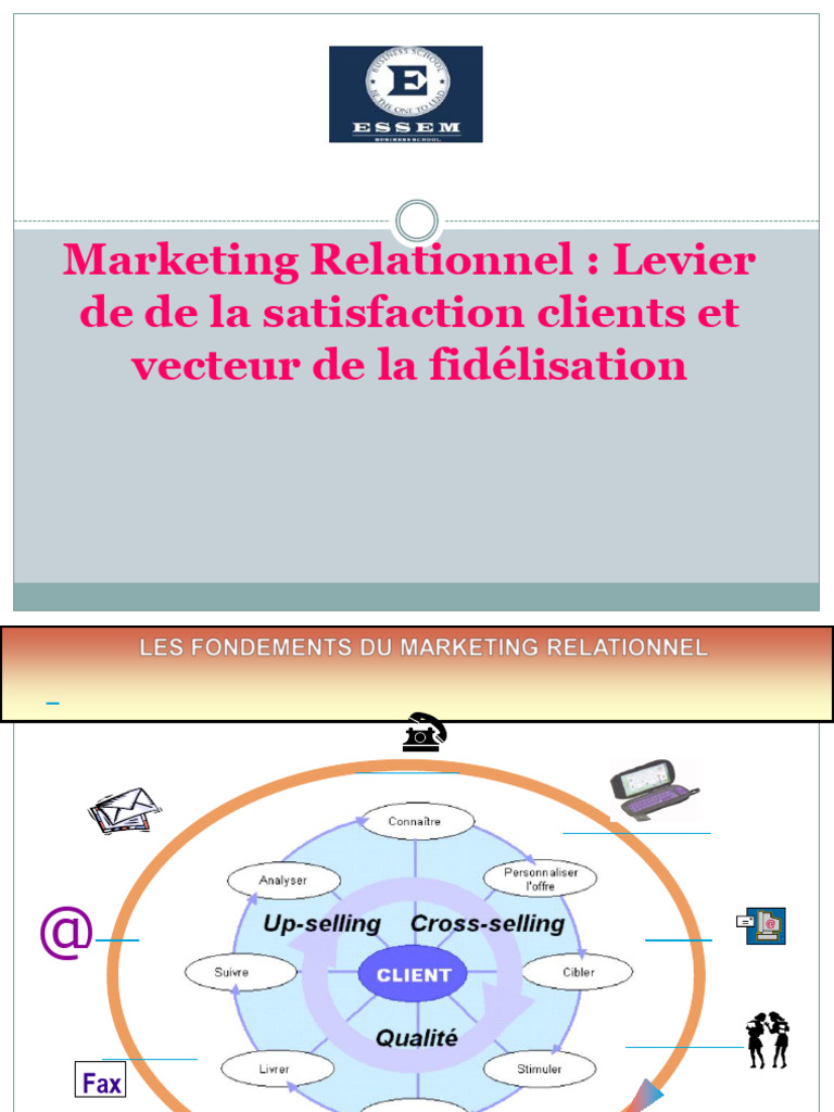Marketing Relationnel et Satisfaction Client | PDF | Gestion de la ...