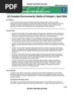 Fallujah - http://wikileaks.org/leak/fallujah.pdf