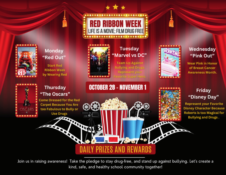 Red Ribbon Week Flyer | PDF