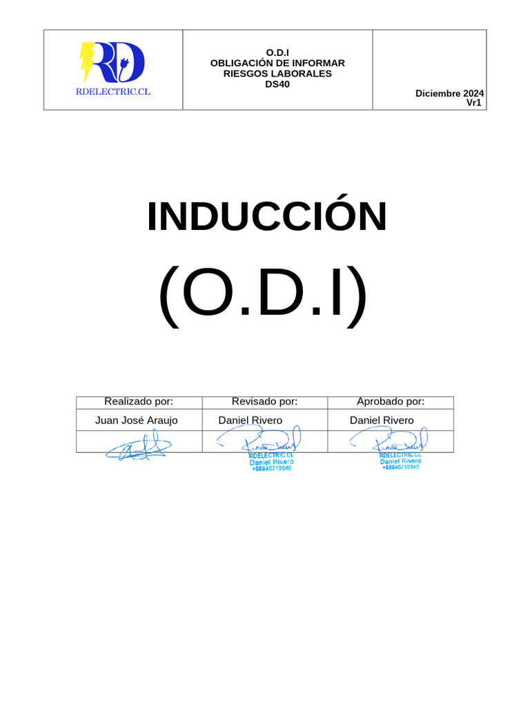 OBLIGACION-DE-INFORMAR-RIESGOS-LABORALES. Daniel | PDF | Derecho ...