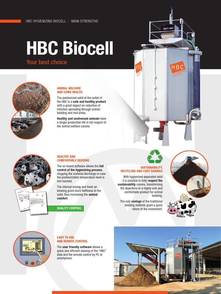 HBC Biocell: Hygienic Animal Bedding | PDF