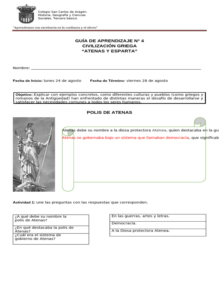 Atenas: Democracia y Cultura Antigua | PDF | Esparta | Antigua Grecia
