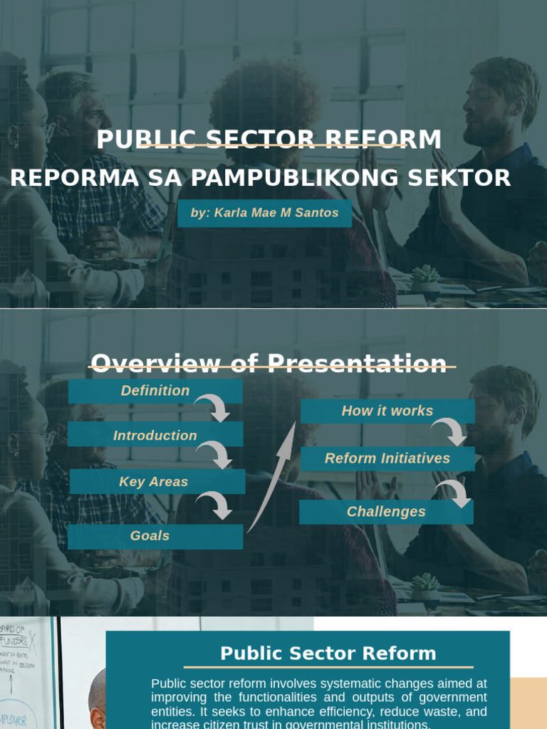 Public Sector Reform Overview in the Philippines | PDF | Governance ...