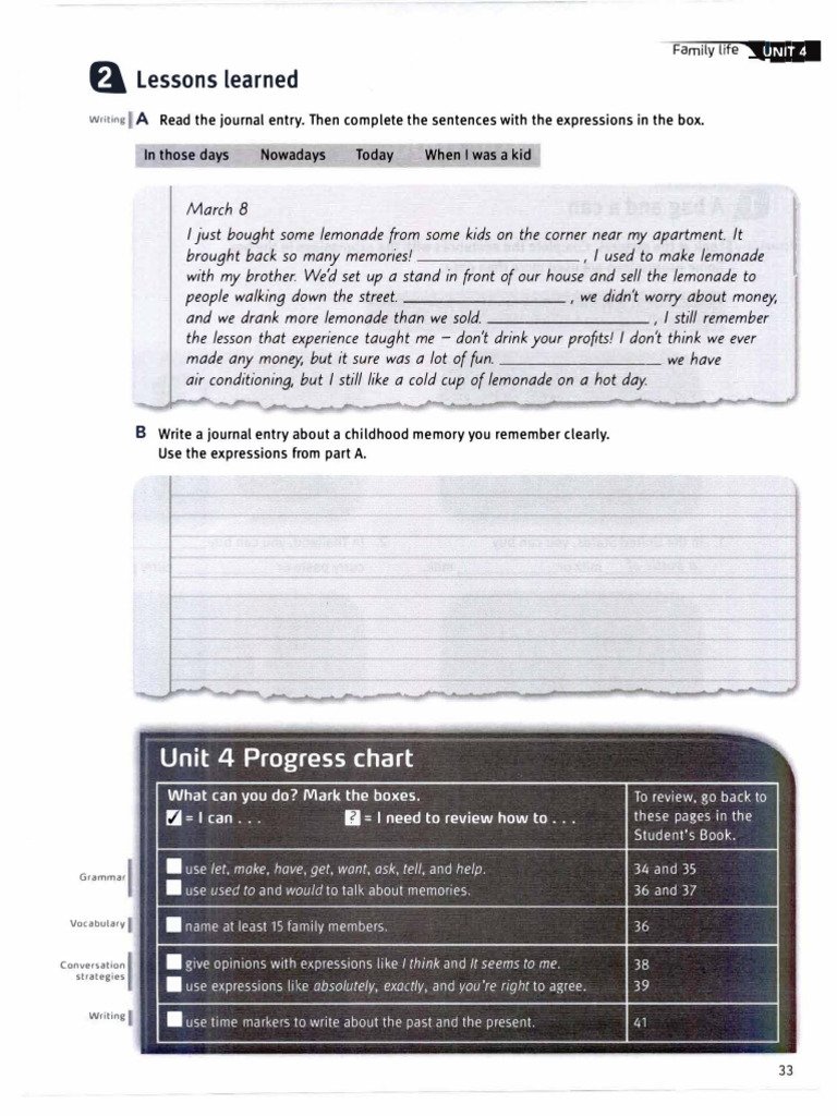 Unit 4D - Extended Reading and Vocabulary | PDF | Linguistics