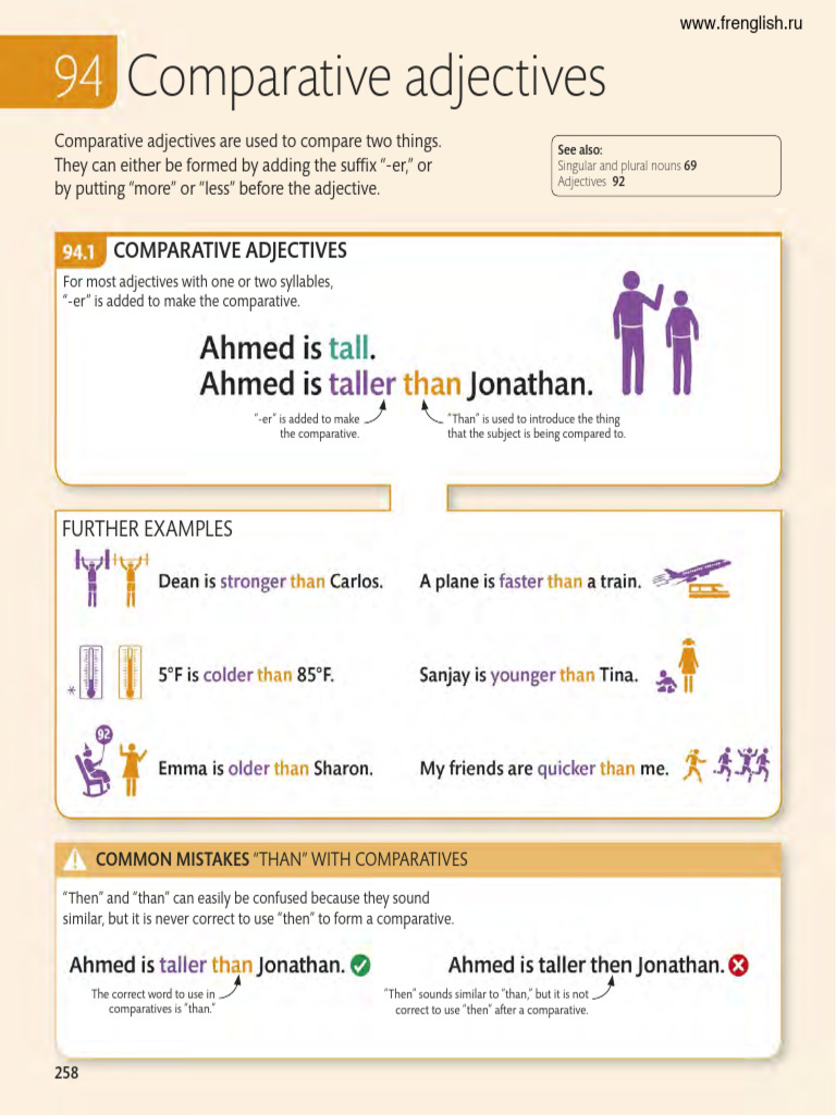 Understanding Comparative Adjectives | PDF | Adjective | Grammar