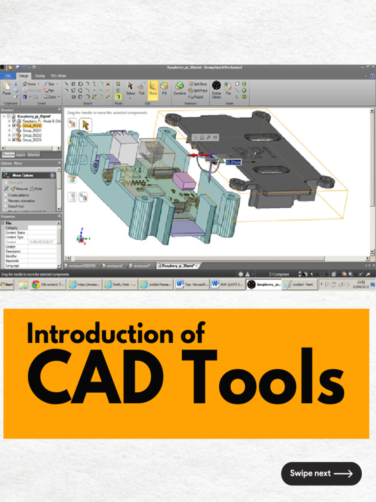 Essential CAD Tools for Designers | PDF | Computer Aided Design | 3 D ...