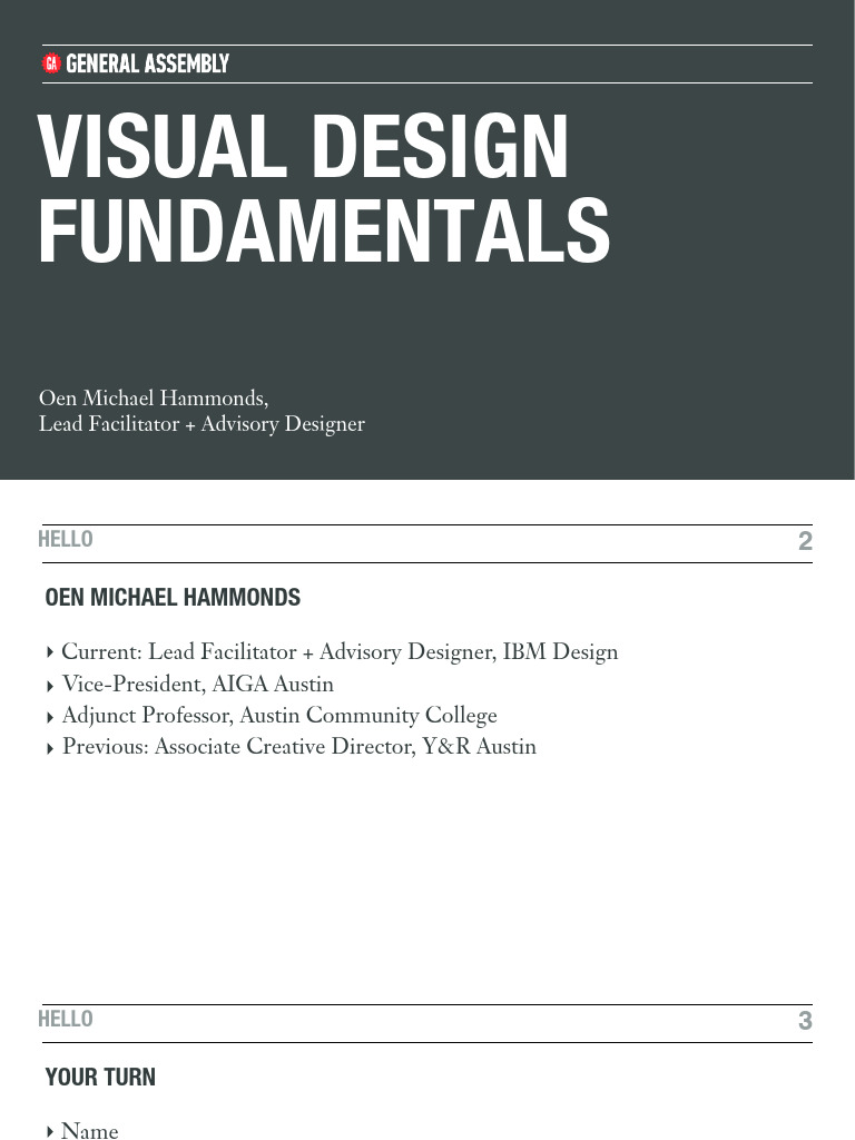 Visual Design Fundamentals Guide | PDF | Typefaces | Communication Design