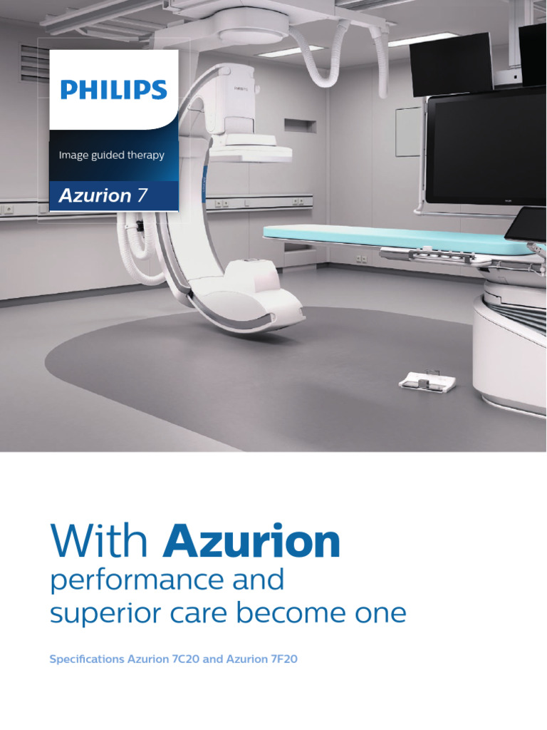 Azurion 7C20 & 7F20 Specifications Guide | PDF | Computer Monitor ...