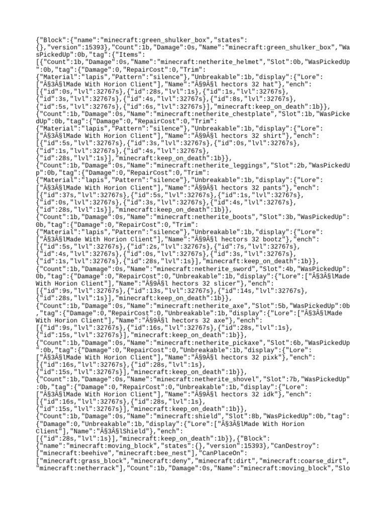Minecraft Horion Client Gear Setup | PDF | Xbox 360 Games | Xbox 360 ...