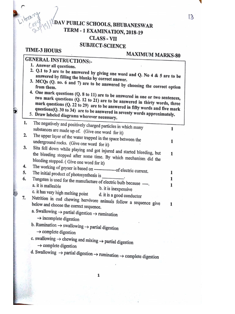 87bf728b Bd5e 413d A6a4 C71f195d9dd2class 7 Science | PDF