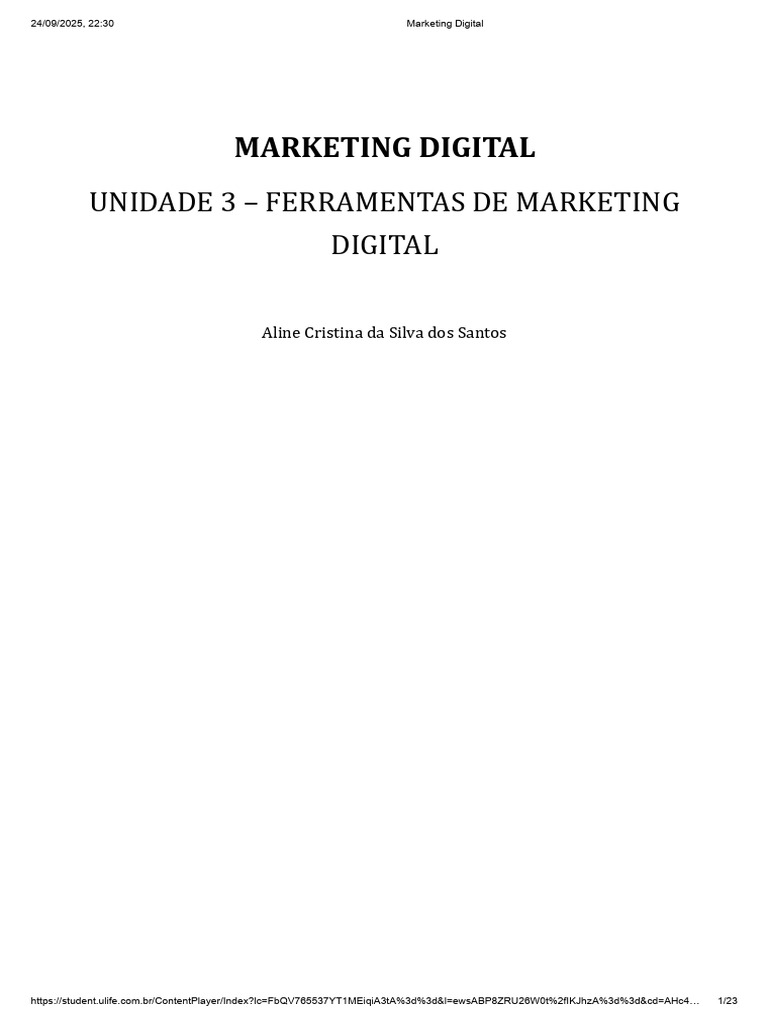 Ferramentas de Marketing Digital | PDF | SEO | Marketing