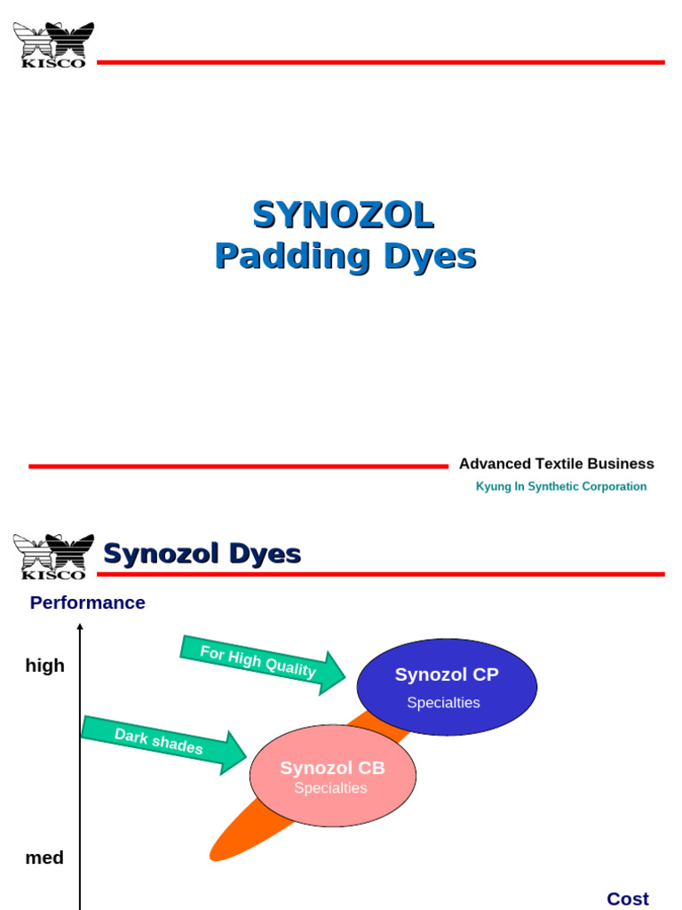 Synozol Dyes for Advanced Textiles | PDF | Rgb Color Model | Dye