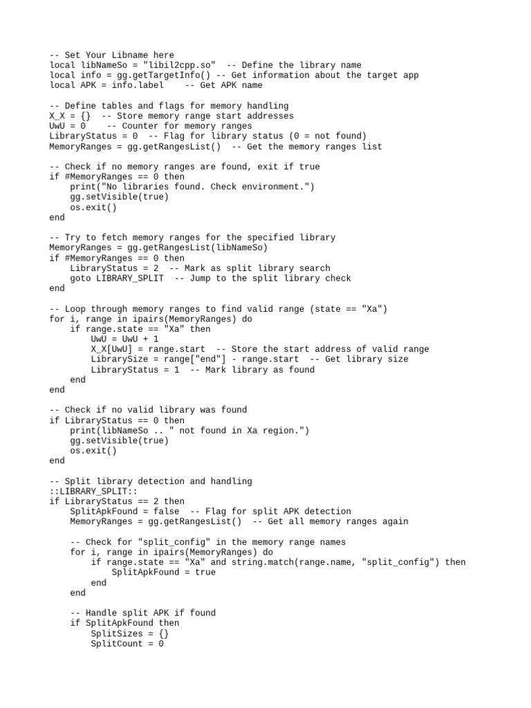 Libname Memory Handling Script | PDF | Pointer (Computer Programming ...