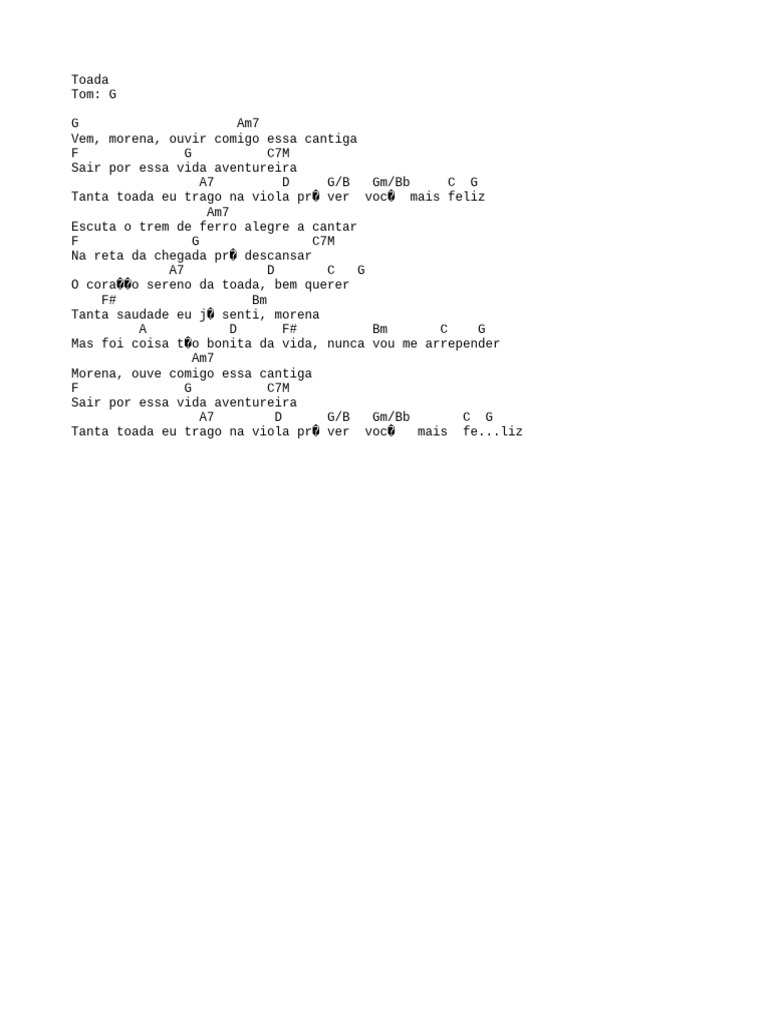 toada | PDF