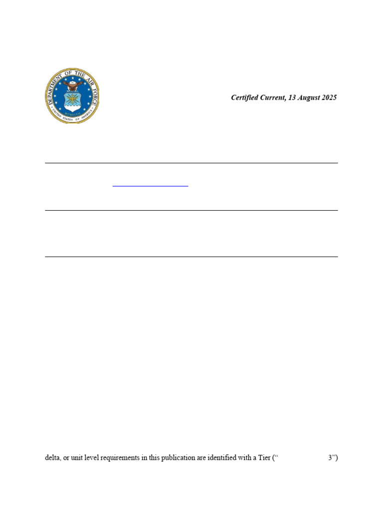 DAFMAN 36-2806: Military Awards Guide | PDF | United States Secretary ...
