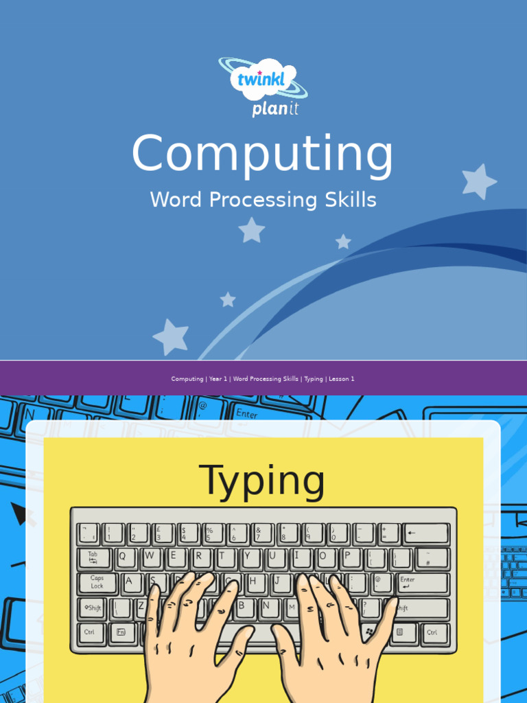 Year 1 Typing Skills Guide | PDF