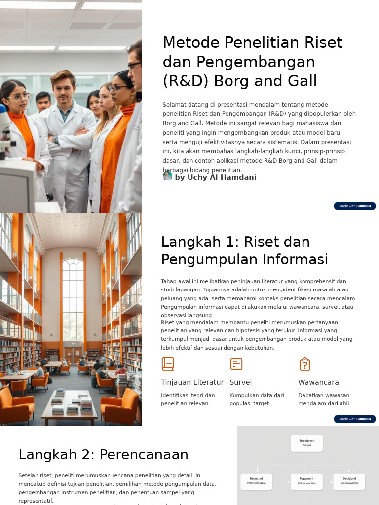 Metode R&D Borg and Gall: Panduan Lengkap | PDF