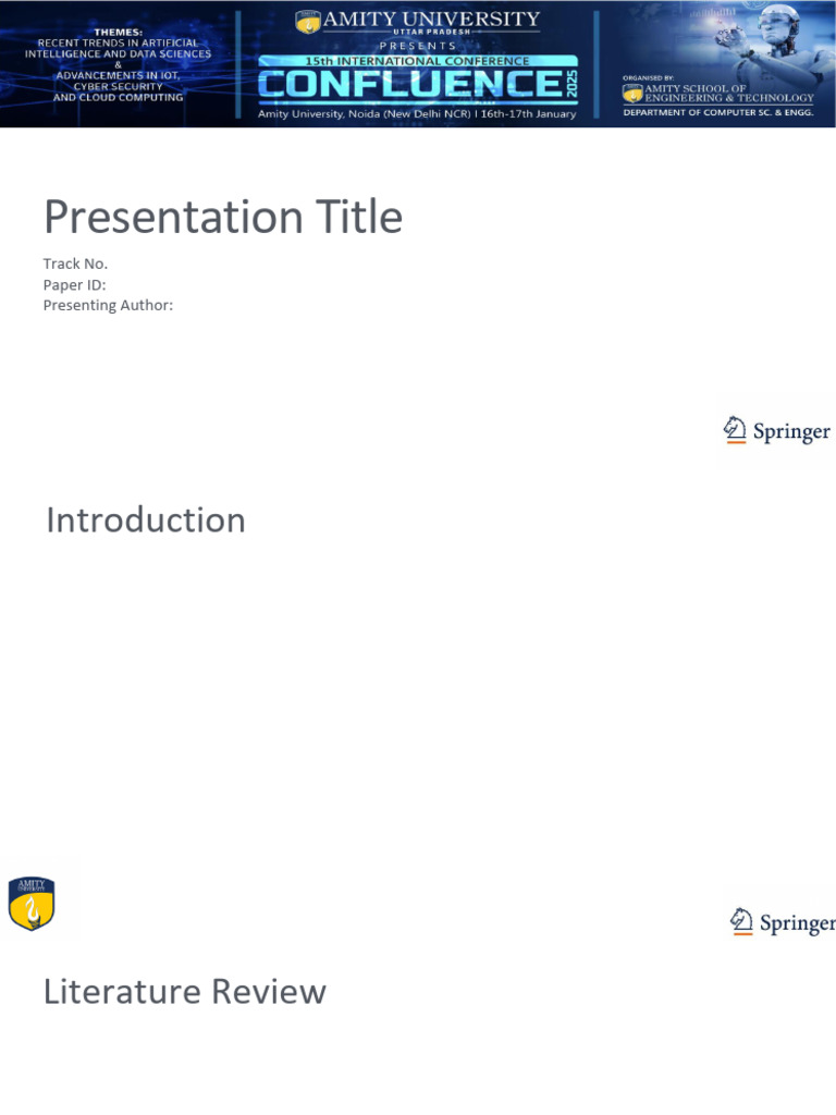 Presentation Template | PDF