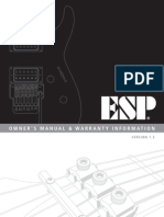 ESP Owners Manual