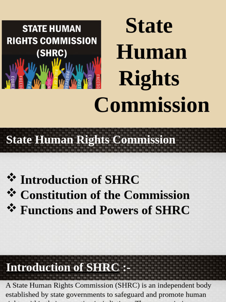 Overview of State Human Rights Commissions | PDF | Human Rights ...