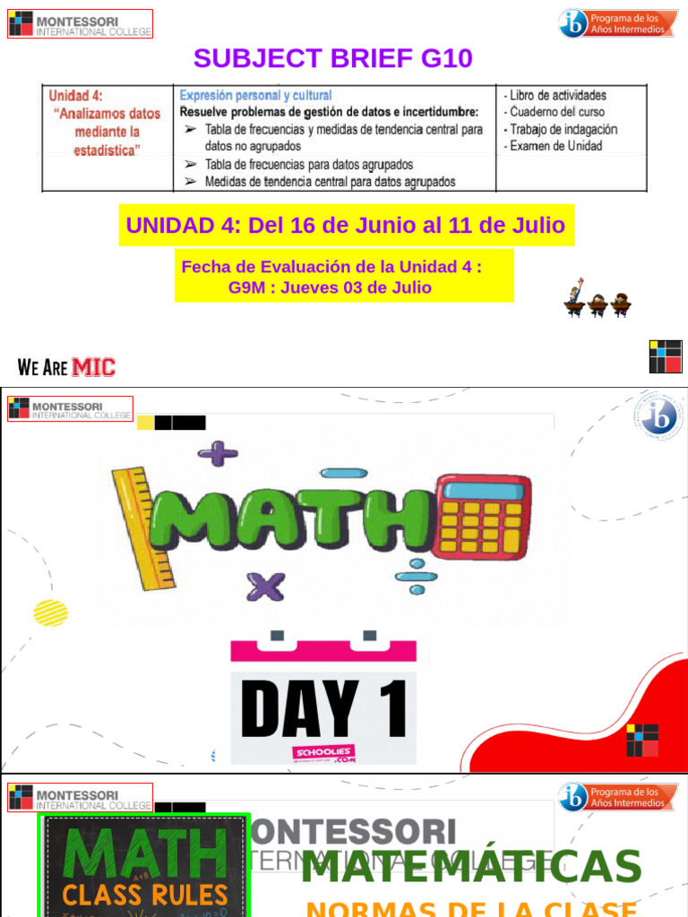 b2 Semana 3 Math g10 2025 | PDF