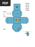 Baby Po Kung Fu Panda Papercraft - roblox papercraft guest