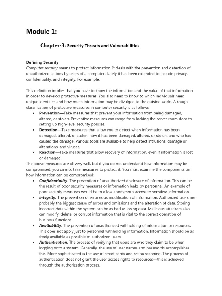 Understanding Security Threats & Measures | PDF | Computer Virus | Security