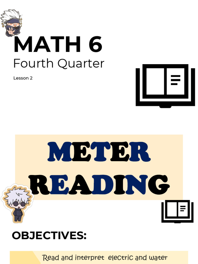 Reading Electric and Water Meters Guide | PDF | Power (Physics ...