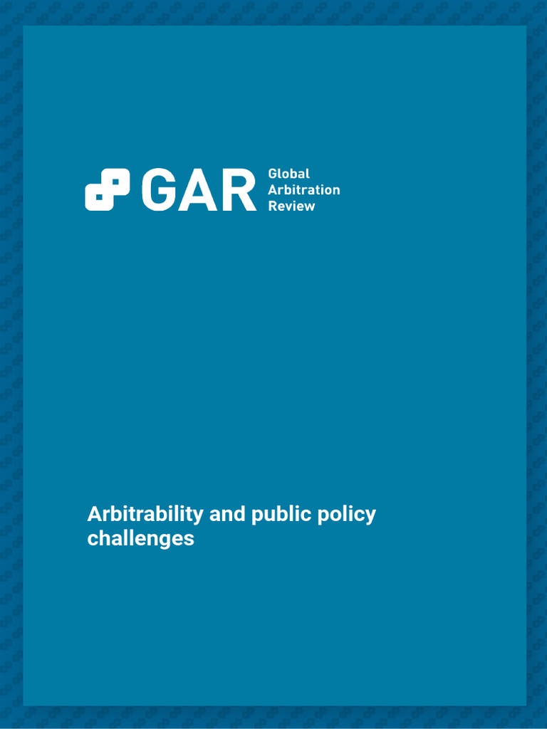 Challenging Arbitration Awards Guide | PDF | Public Policy Doctrine ...