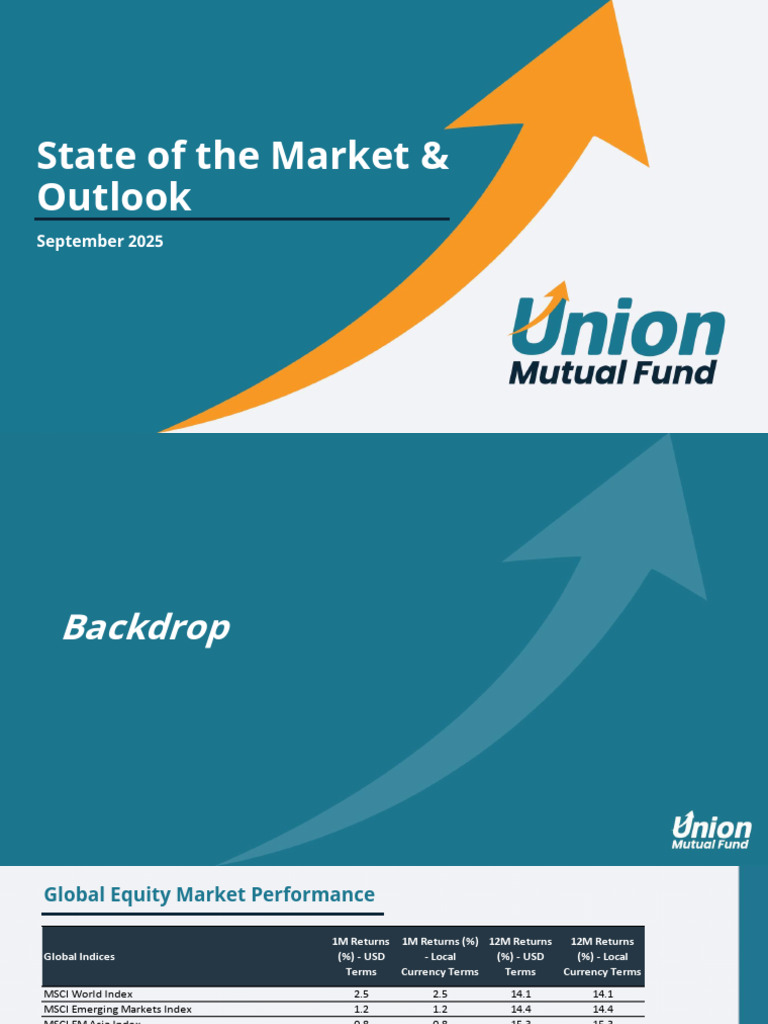 Global and Indian Market Outlook 2025 | PDF | Inflation | Government ...