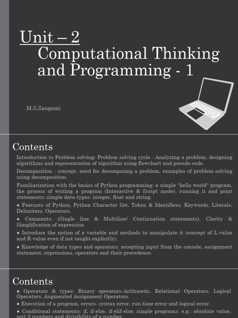 Python Programming Fundamentals Guide | PDF | Integer (Computer Science ...