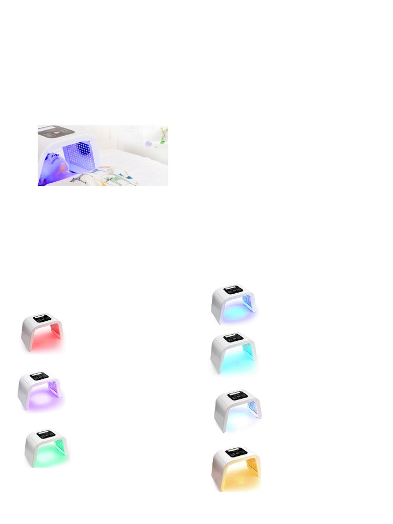 PDT Light Color Effects on Skin | PDF | Skin Care | Collagen
