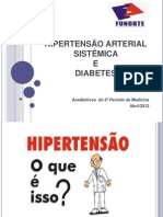 Slides - Hipertensão e Diabetes - ESF Do São Geraldo II