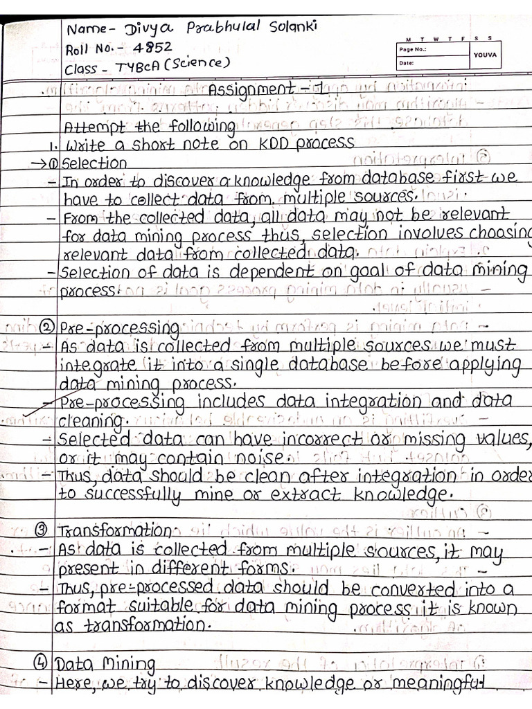 Divya Solanki Assignment 1 DMDS | PDF