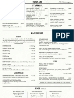 Coalshed Spring Food Menu - 3-3