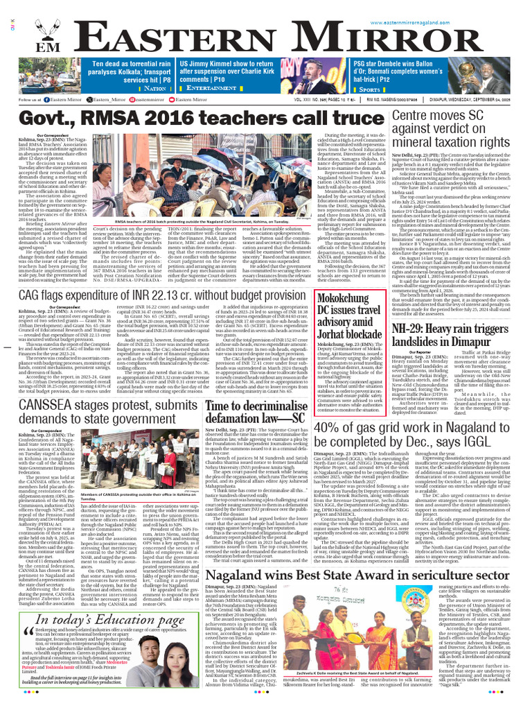 Eastern Mirror September 24 | PDF