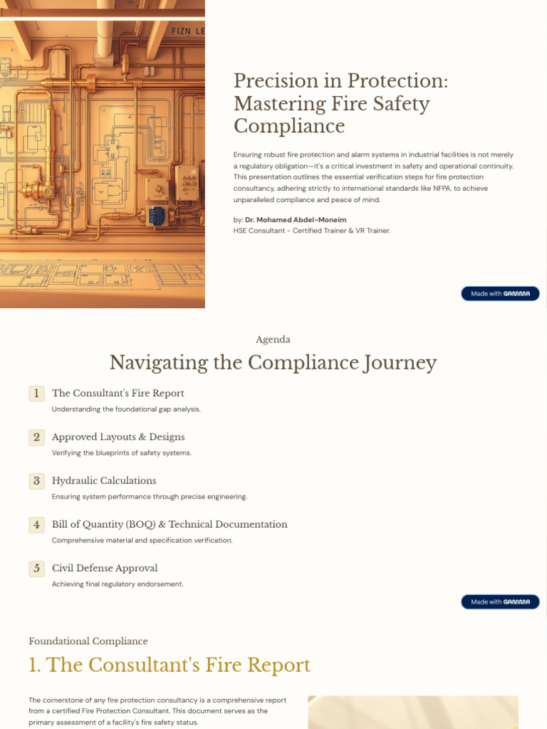 Fire Safety Compliance Mastery Guide | PDF | Fire Sprinkler System | Safety
