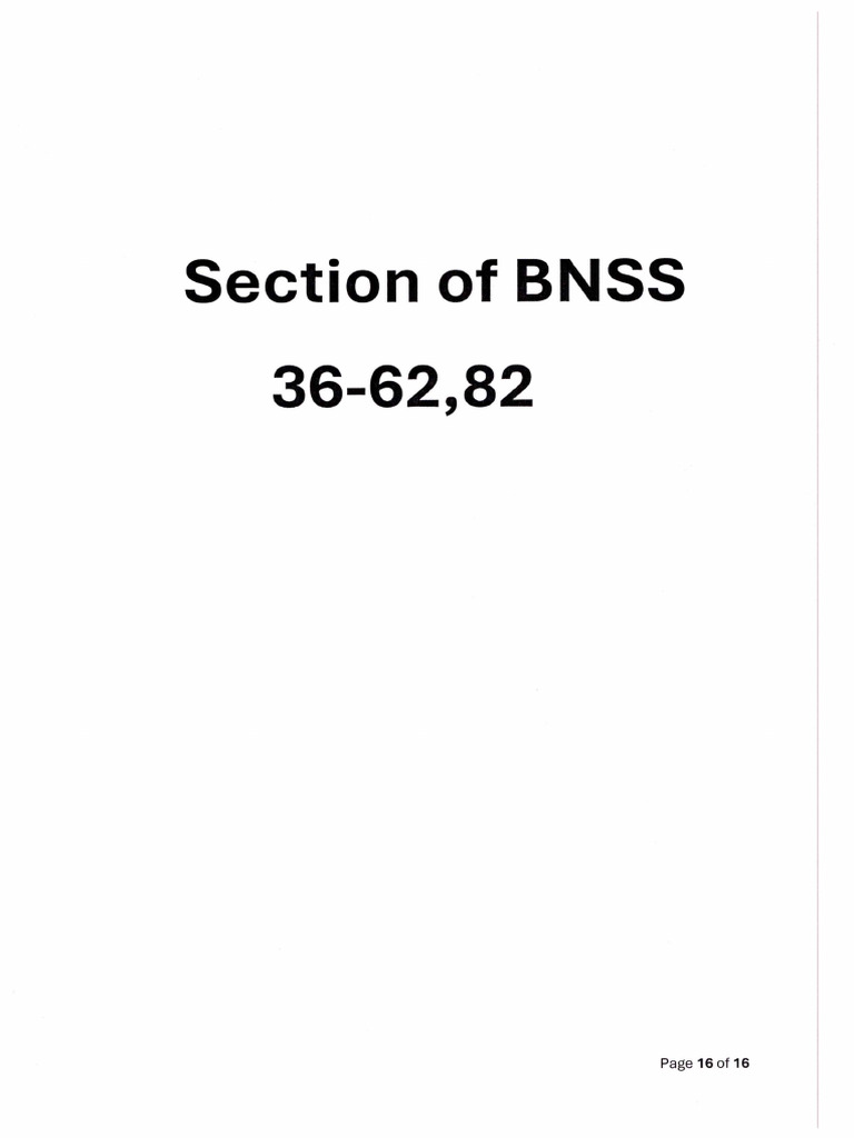Section of BNSS 36-62,82 | PDF