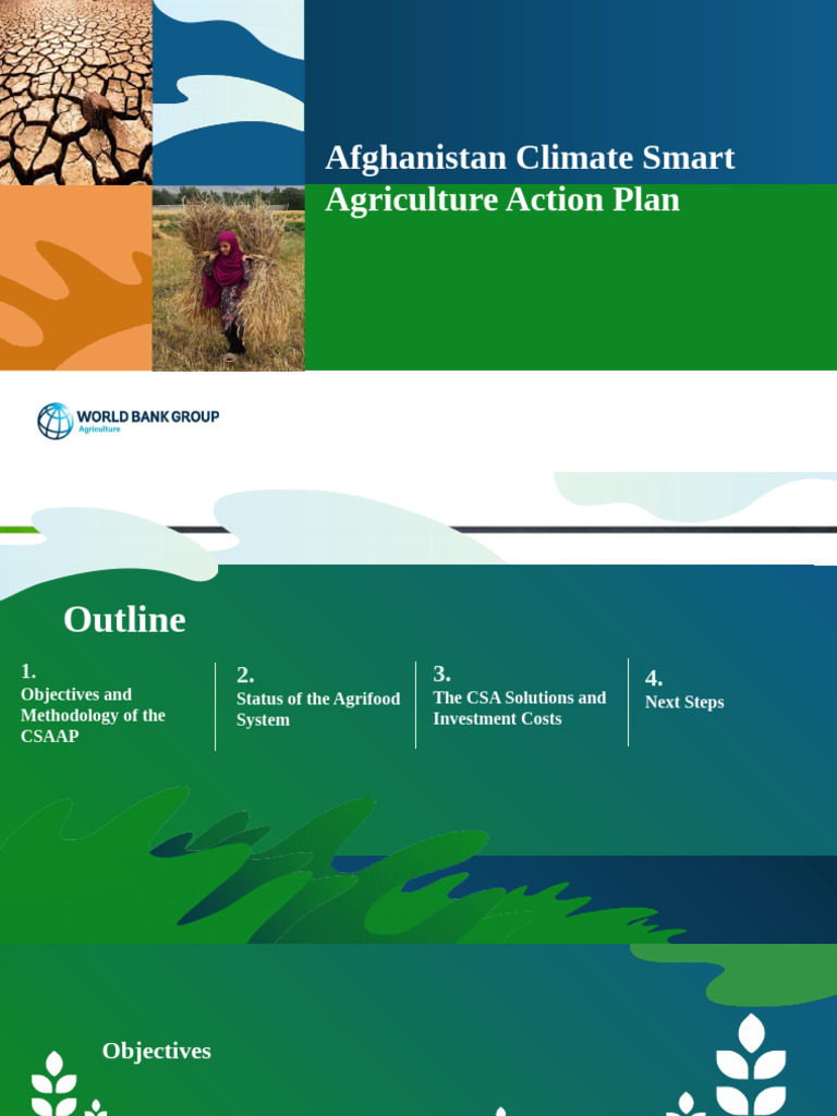 Climate Change Agriculture Afghanistan | PDF | Food Security | Climate ...