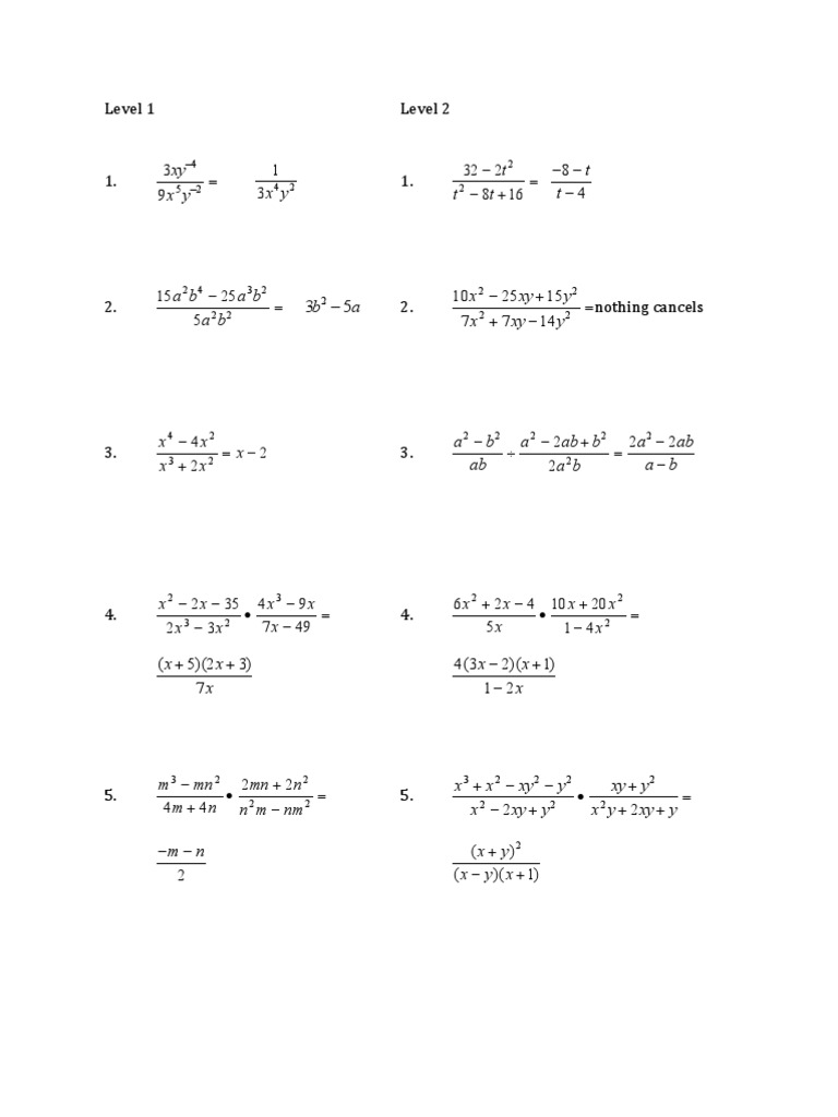 Algebraic Expressions and Solutions | PDF | Teaching Mathematics