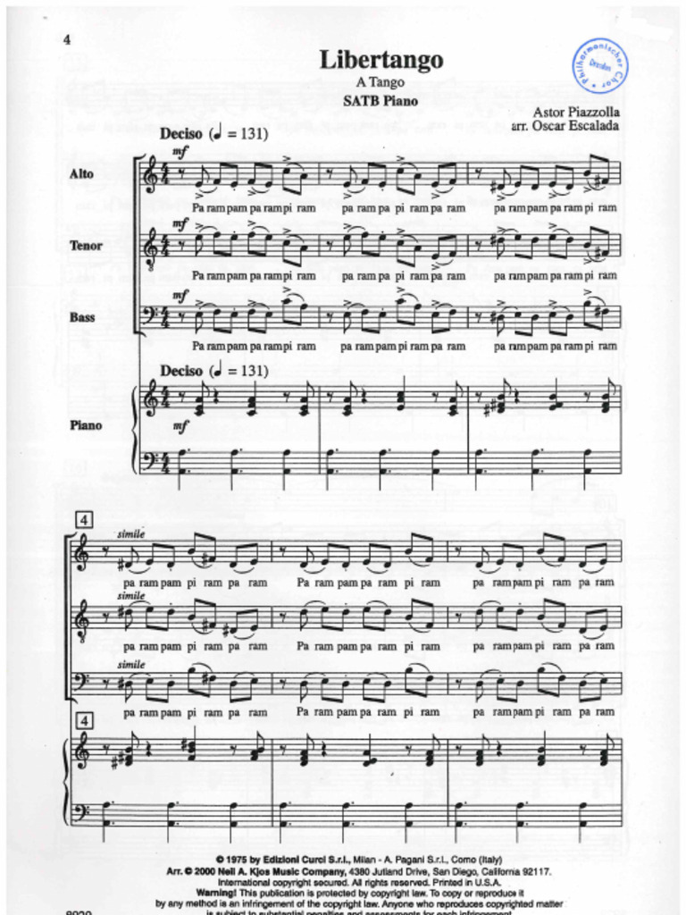 Liber Tango | PDF