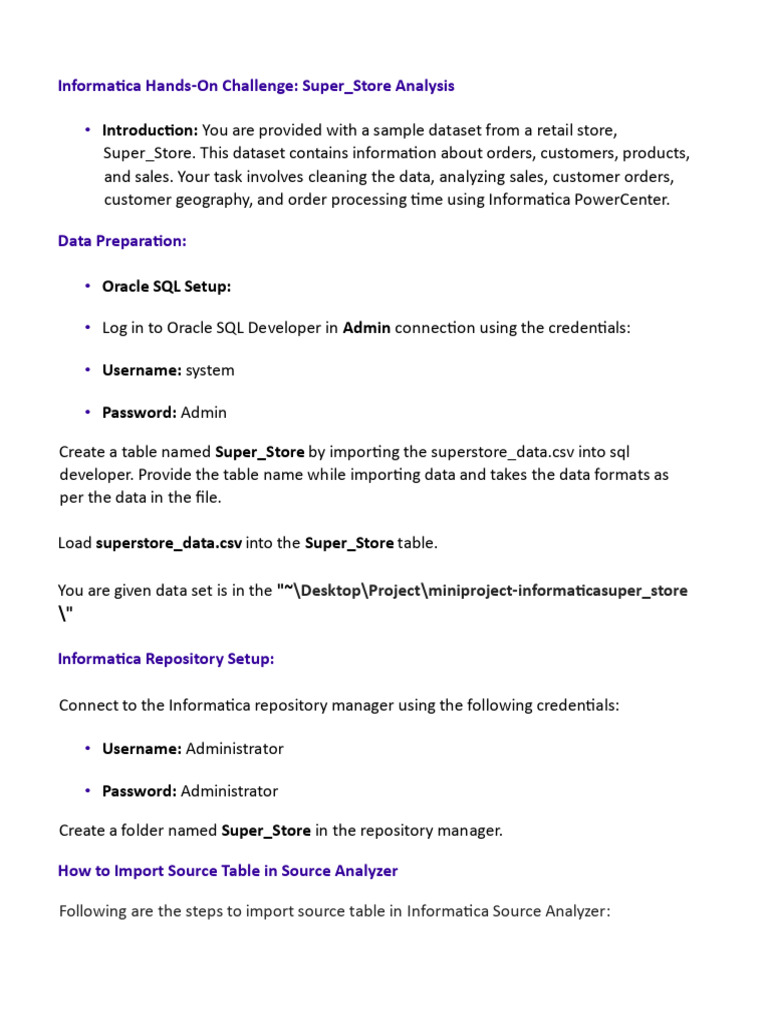 Informatica HandsOn Solution | PDF | Databases | Information Technology ...