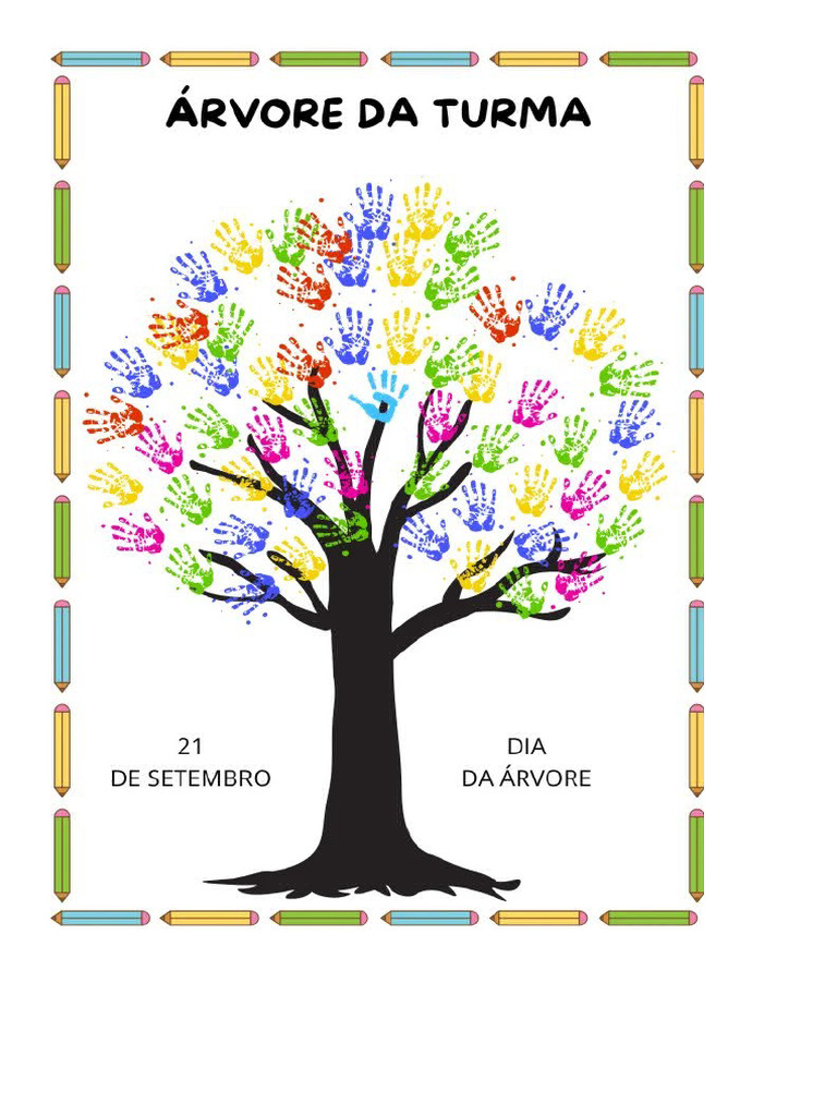 Cartaz Interativo Dia Da Árvore para Imprimir | PDF