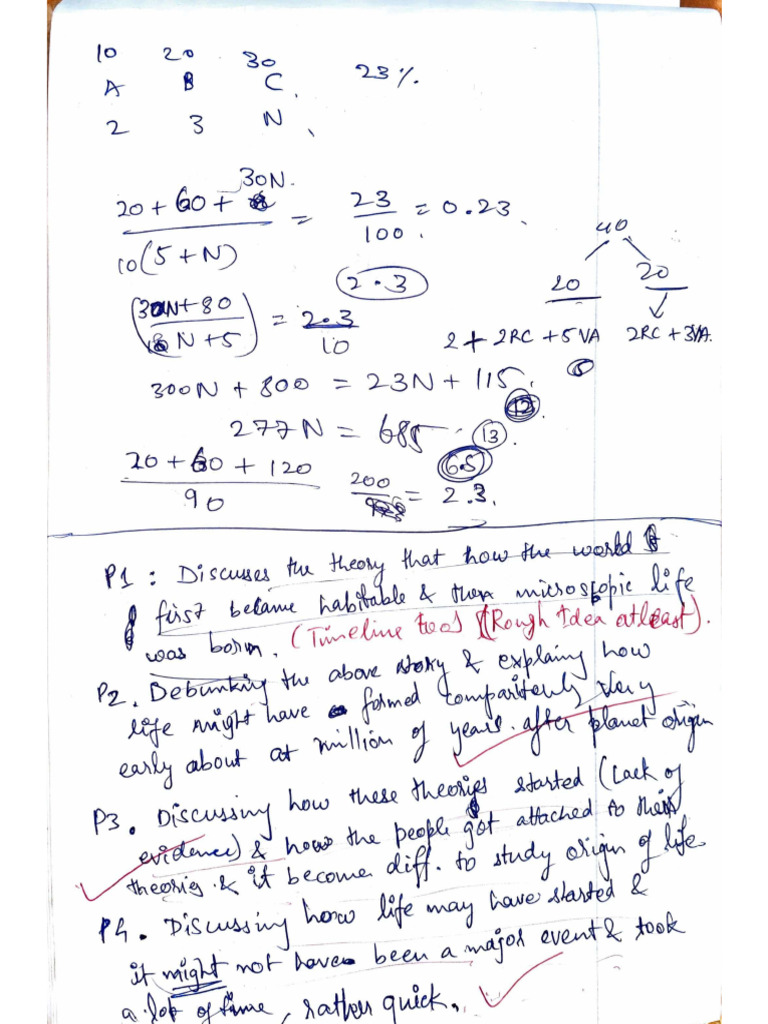 Class Notes | PDF